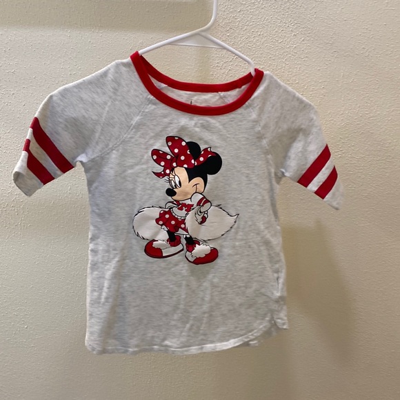 Walt Disney Parks red and white Minnie shirt - Picture 1 of 3
